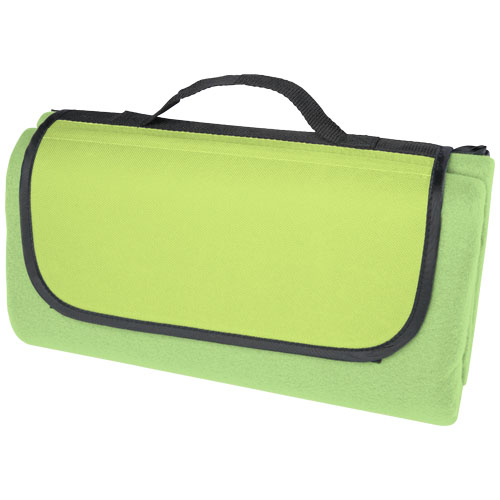 Plaid pique-nique personnalisé plastique recyclé Salvie Mid Green